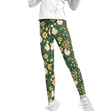 BYCHECAR Active-Leggings für Kleinkinder, Mädchen, Bauchkontrolle, Tanz, Yoga, Leggings,...