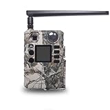 BolyGuard Jagdkamera 18 MP, 720P HD, 4G Wildkamera,Support Solar-Betrieben,Molnus GSM,940nm Black ir...