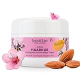 Jean & Len Aufbau Haarkur Mandel & Keratin, für stark strukturgeschädigtes Haar, repariert &...