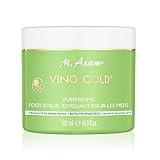 M. Asam Vino Gold Fußpeeling (500ml) – Peeling für die Füße mit natürlichem Bimssteingranulat...