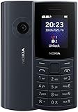 Nokia 110 4G-Funktionstelefon mit 4G, Kamera, Bluetooth, FM-Radio, MP3-Player, MicroSD, ausdauerndem...
