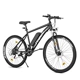 Touroll U1 E-Bikes, 26/29 Zoll E Bike Herren Damen mit Abnehmbarer 36V 13Ah Akku, 250W Motor MTB,...