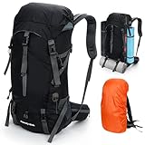 Cozary Wanderrucksack 70L Herren Damen Trekkingrucksack Outdoor Wandern Rucksack Mit Regenabdeckung,...
