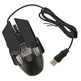 Denash Gaming Maus Verkabelte RGB Optische Computermäuse mit 7200 DPI für PC -Spieler ABS...