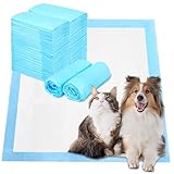 40 Stück Welpenunterlagen 60x60cm, Welpen Unterlagen, Pinkelmatte für Hunde Unterlagen PIPI Matten...