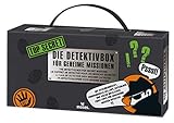 Top Secret - Detektivbox | 12 in 1 Detektivkoffer | Ausrüstung für Geheimagenten