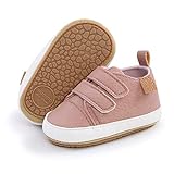 BABSMULY Baby-Schuhe für Jungen und Mädchen, rutschfeste Gummisohle, High-Top-PU-Leder, Sneaker,...