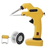 ASAKKURA Kabelloses Lötwerkzeug Keramik Heizelement Schnelles Aufheizen Ergonomischer Griff Leichte...