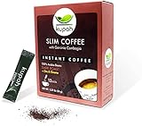 Schlankheitskaffee | Kupah Slim | Natürlicher Instant-Kaffee | 12 Beutel x 3 g, 36g | Garcinia...