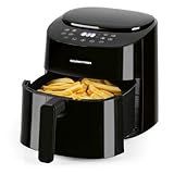 GOURMETmaxx Heißluftfritteuse | 4,5L Airfryer | Timer & Touchscreen | Fritteuse mit 9 Funktionen &...