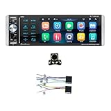 luxurious 1 Din Wired Carplay Android Auto Autoradio MP5-Player 5,1 IPS Touchscreen FM Audio Stereo...