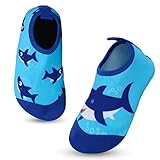 TMEOG Badeschuhe Kinder Wasserschuhe Kleinkind Schwimmschuhe Rutschfeste Aquaschuhe Schnell...