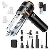 MILFECH 4-in-1 Handstaubsauger Akku,22000Pa Autostaubsauger mit Bürstenloser Motor,3-Gang 180000...