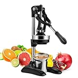 Orangensaftpresse, kommerzielle Zitruspresse mit Handpresse, Zitronenpresse aus Edelstahl, for...
