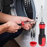 13-in-1-Ratschen-Schraubendreher-Set, doppelseitiges Schlag-Bit-Set,...