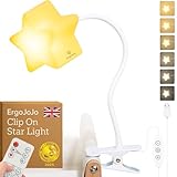 Ergojojo LED Stern Kinder Lampe für Schlafzimmer - Baby Nachtlicht Dimmbar, Nachtlampe für...
