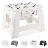 HOUSE DAY 22 cm Faltbarer Hocker für Kinder – Tritthocker für Kinder faltbar Kunststoff...