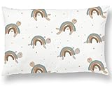 Kinderkissen Mit Kopfkissenbezug Aus Baumwolle 33x45 cm - Kopfkissen Geeignet Für 1 Bis 3 Jahre -...