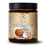 Kokosöl 100ml - Cocos Nucifera - Indonesien - Kaltgepresst - 100% Reines Kokosnussöl Glastiegel -...