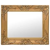 vidaXL Wandspiegel im Barock-Stil Antik mit Montagehaken Hängespiegel Dekospiegel Badspiegel...