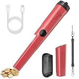 EXTSUD Wiederaufladbare Metalldetektor,Tragbar Metallsuchgerät 15CM Suchsdeep,Kinder Metallpointer...