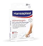 Hansaplast Hühneraugenringe (20 Stück), Hühneraugen Pflaster für sofortige Schmerzlinderung,...