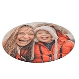 LOOXIS Personalisiertes essbares Foto & Text, selbst gestalten – 18 cm Durchmesser,...