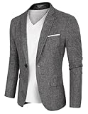 PJ PAUL JONES Herren Sakko Sportlich Regular Fit Freizeit Blazer für Business Hochzeit...