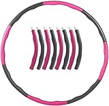 Hula Hoop Reifen,Hoola Hoop,8-6 Teile,95 cm,1.5 kg,Fitness ErwachseneReifer Hula-Hoop...