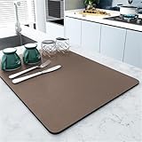 Einfarbig Kaffeemaschinen Matte, Super Saugfähige Abtropfunterlage, Einfacher Stil...