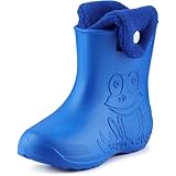 Ladeheid EVA Kinder Jungen Mädchen Gummistiefel Regenschuhe gefüttert Regenstiefel Gummischuhe...