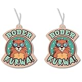 2x Duftbaum mit Bober Kurwa Motiv, Auto lustig Duftspender, Duftbaum Auto tuning, Lufterfrischer,...
