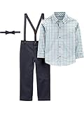 Simple Joys by Carter's Baby Jungen 3-Piece Special Occasion Bow-Tie and Suspender Pants...
