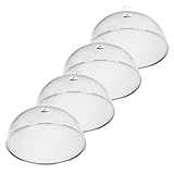 Van Henry Fliegenhaube Fliegenschutz Edelstahl 4er Pack - Abdeckhaube für Obstschale und...