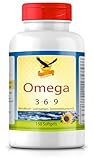 Get UP® Omega 3-6-9 Komplex | 150 Softgel-Kapseln je 1000 mg Öle mit EPA, DHA & ALA als...