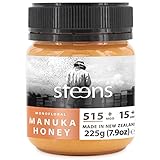 Steens Manuka Honey MGO 515+ - rein roher 100% zertifizierter UMF 15+ Manuka Honig - abgefüllt und...