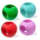 Anevios 4pcs Waschkugel für Waschmaschine Anti Limescale Magnetic Ball Waschball Wäschekugel...