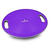 Navaris Balance Board mit Griff - Therapie Kreisel Wackelbrett - Fitness Reha Balance Kraft Training...
