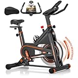 DMASUN Heimtrainer Fahrrad Profi, Leises Hometrainer Fahrrad mit magnetischem Widerstand,...