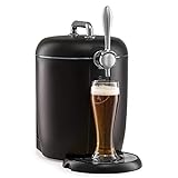 Klarstein 6L Bier Zapfanlage mit Kühlung, 65W Zapfanlage für Bier wie Frisch Gezapft, Kühlung...