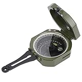 Militär Marschkompass, Professioneller Taschenkompass Peilkompass Kompass Compass für Jagd Wandern...