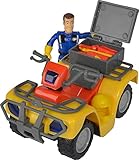 Simba Toys – Feuerwehrmann Sam Mercury‑Quad mit Sam Figur und Zubehör – Spielzeug‑Quad mit...