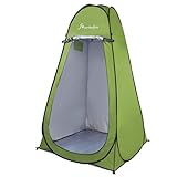 Montafox Multifunktionszelt Pop Up Zelt 2m Groß XXL Toilettenzelt Boden Abnehmbar Duschzelt...