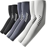 ROCK TAKIN UV Sonnenschutz Arm Sleeve für Herren Damen, UPF 50+ Kühlung Armstulpen Sommer...