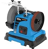 Güde Nassschleifer GNS 250 VS Set (150 W, Induktionsmotor, Edelkorund-Schleifstein Ø 250 mm/220 K,...