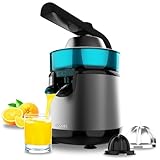 Cecotec Elektrische Hebel-Zitruspresse für Orangen und Zitrusfrüchte EssentialVita Hyden 120...