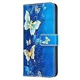 WOWUDI für Handyhülle Motorola Edge 50 Pro 5G,Leather Flip Wallet Phone Case Cover [3...