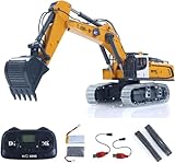 s-idee 1:50 RC Hobby RC-Bagger Baumaschine Fernsteuerung Elektrischer Hebebagger Metallschaufel...