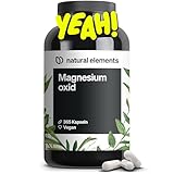 Magnesium - 365 Kapseln (Jahresvorrat) - 667mg, davon 400mg elementares Magnesium pro Kapsel -...