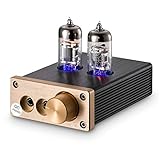 Nobsound NS-08E Kopfhörerverstärker mit Röhren, HiFi Mini Valve Tube Headphone Amplifier Stereo...